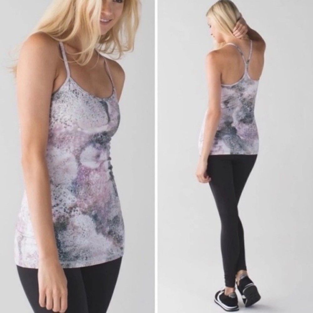 2 for $30 LULULEMON Power Y Tank Top Luon Sugar Crush